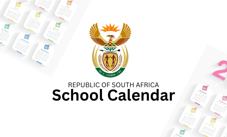 Download a printable PDF of the South Africa school calendar