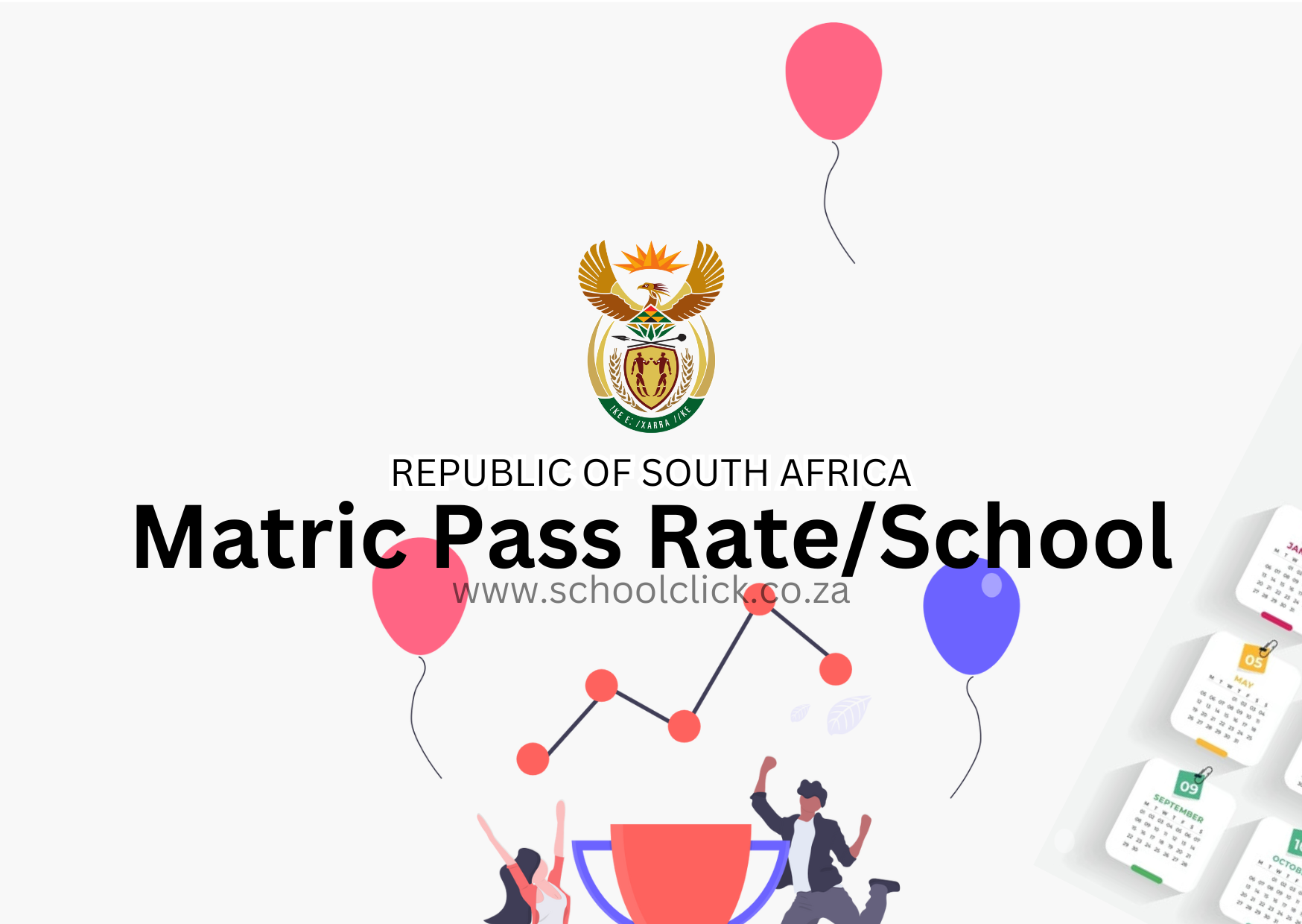 Matric pass rate per school