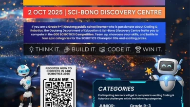Gauteng Learners, Get Ready to Code & Build! #GDESciBOTICS 2025 Registration Open!