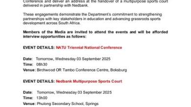 Deputy Minister Mhaule to Address Educators and Celebrate Sports Facility