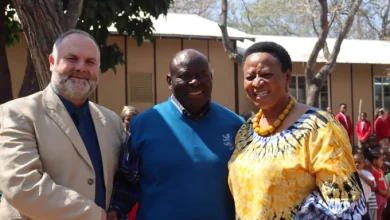 Deputy Minister Mhaule Dances with Joy at Laerskool Vaalwater Visit