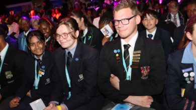 Eskom expo for young scientists international science fair special awards ceremony in Kempton Park, Gauteng