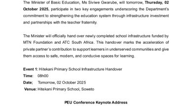 Minister Gwarube champions education through investment and teacher collaboration